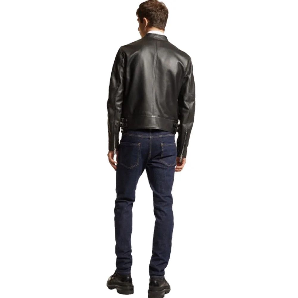 Dsquared2 o1mle0126 Skater Denim Jeans in Navy Blue Size US 32 / EU 48 - 4 Thumbnail