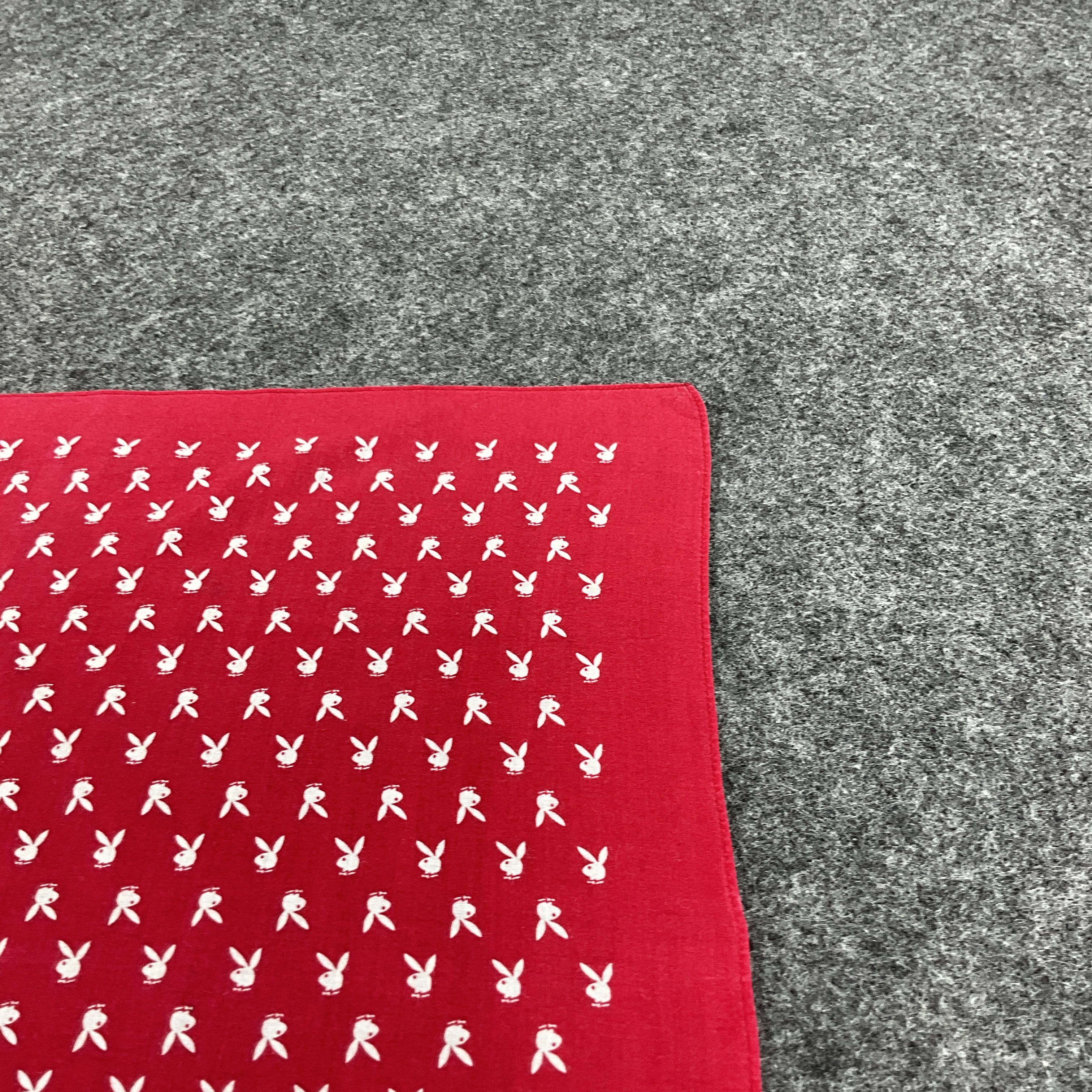 Playboy × Vintage Playboy Handkerchief / Bandana / Neckerchief B028 Size ONE SIZE - 6 Thumbnail