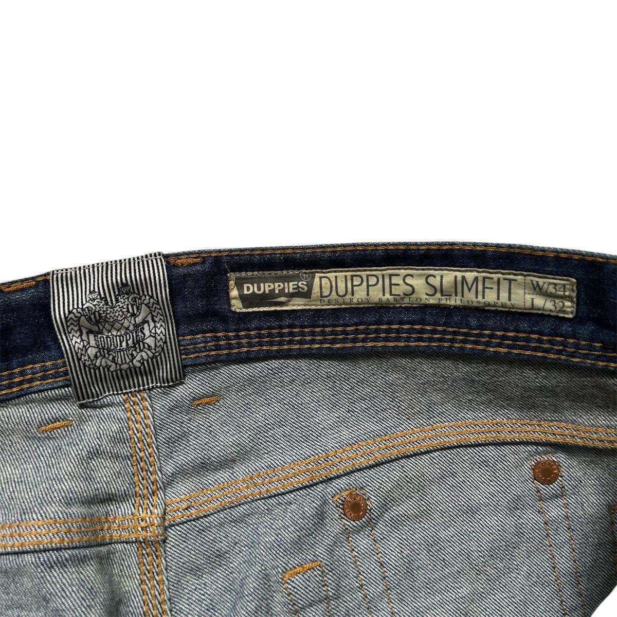 Babylon Vintage Babylon Jeans Pants Size 32" / US 10 / IT 46 - 9 Thumbnail