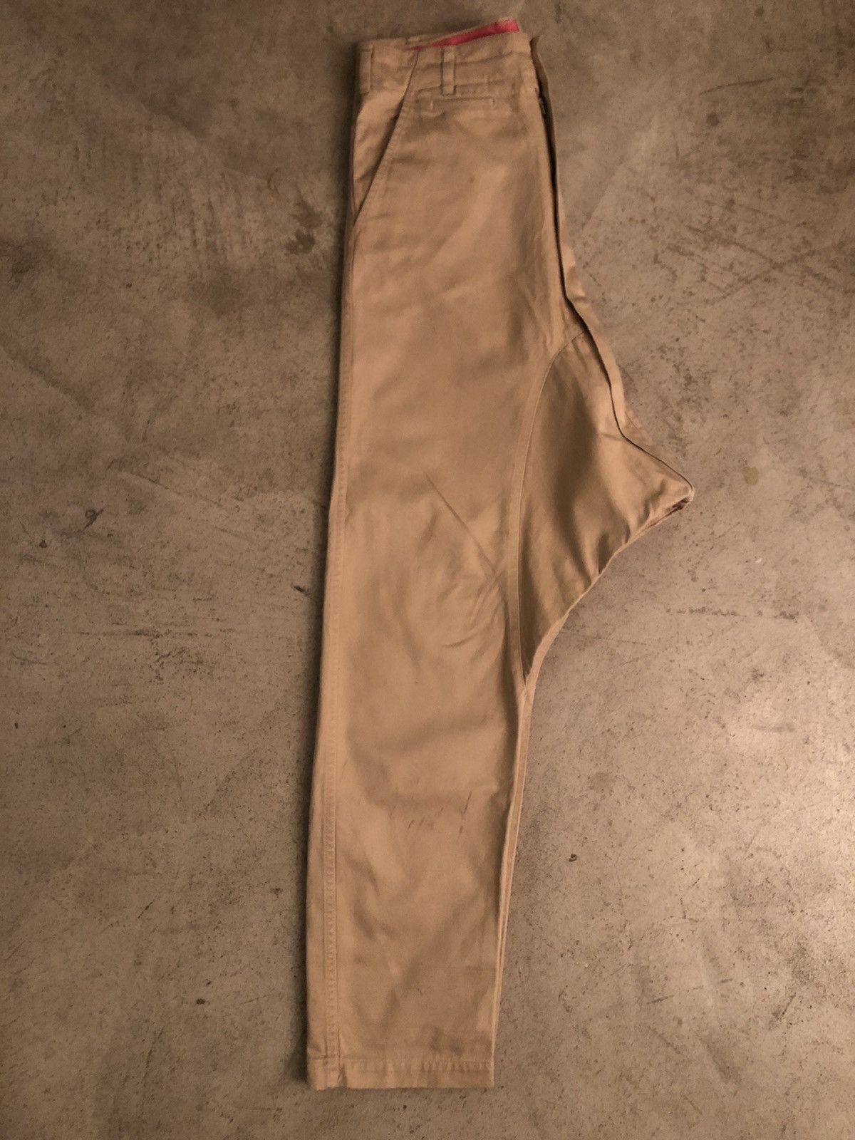 Comme des Garcons Comme Des Garçons CDGH Drop Crotch Pants Size US 31 - 3 Thumbnail