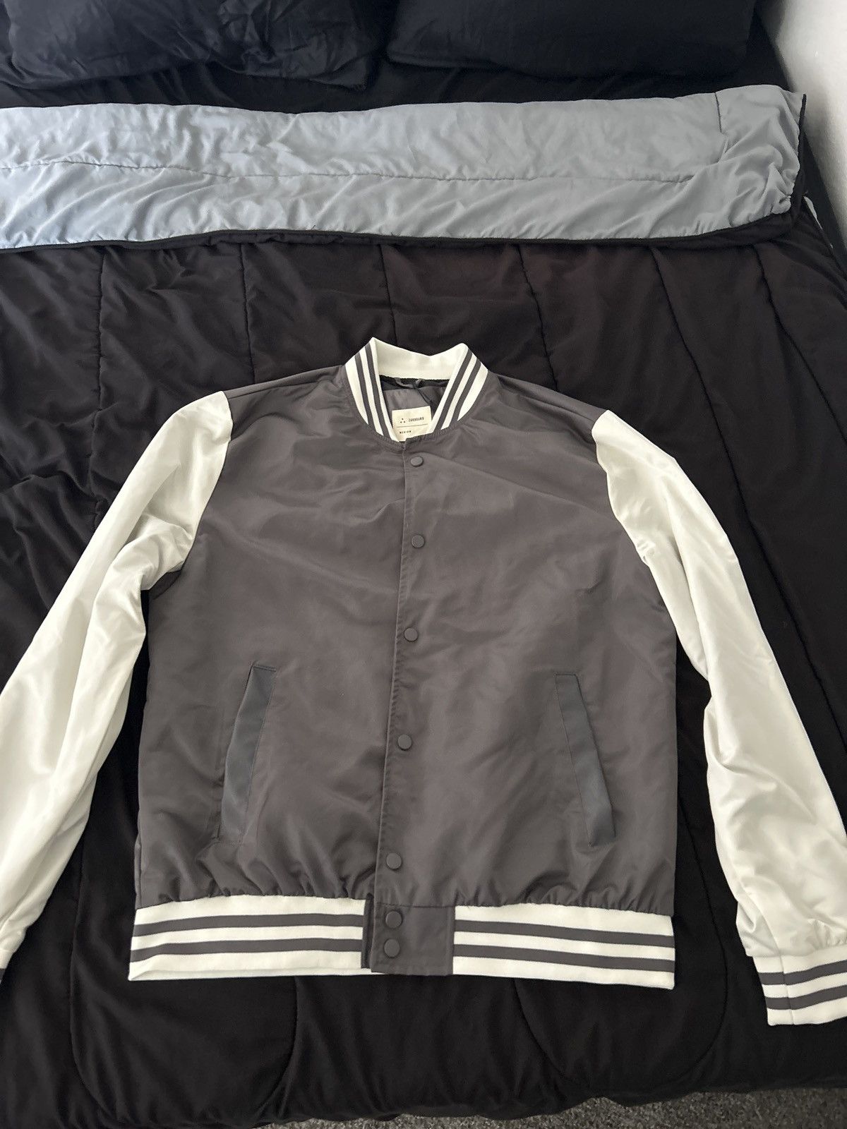 Other Zak Brand Satin Bomber Jacket Size US M / EU 48-50 / 2 - 1 Thumbnail