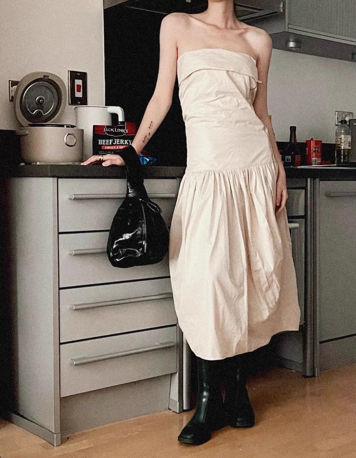 Lemaire Lemaire Strapless Bouquet Dress EU38 Size S / US 4 / IT 40 - 2 Thumbnail