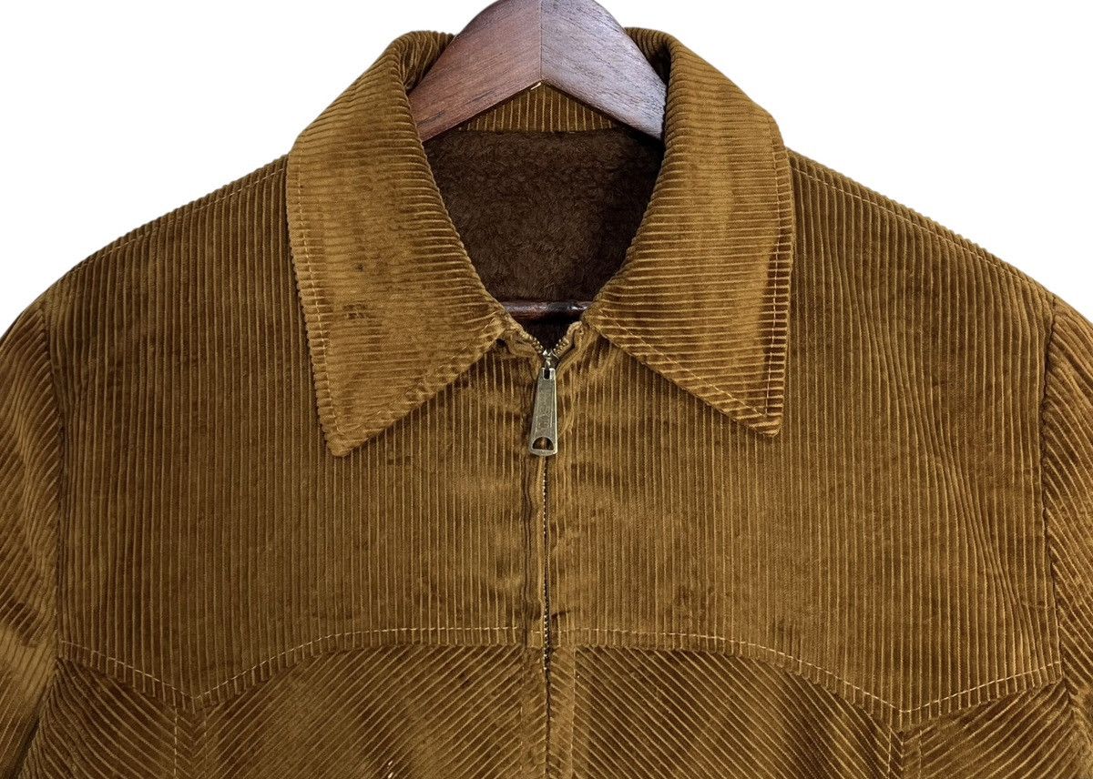 Vintage 80s Vintage Simco Zipper Sherpa Jacket Size US M / EU 48-50 / 2 - 6 Thumbnail