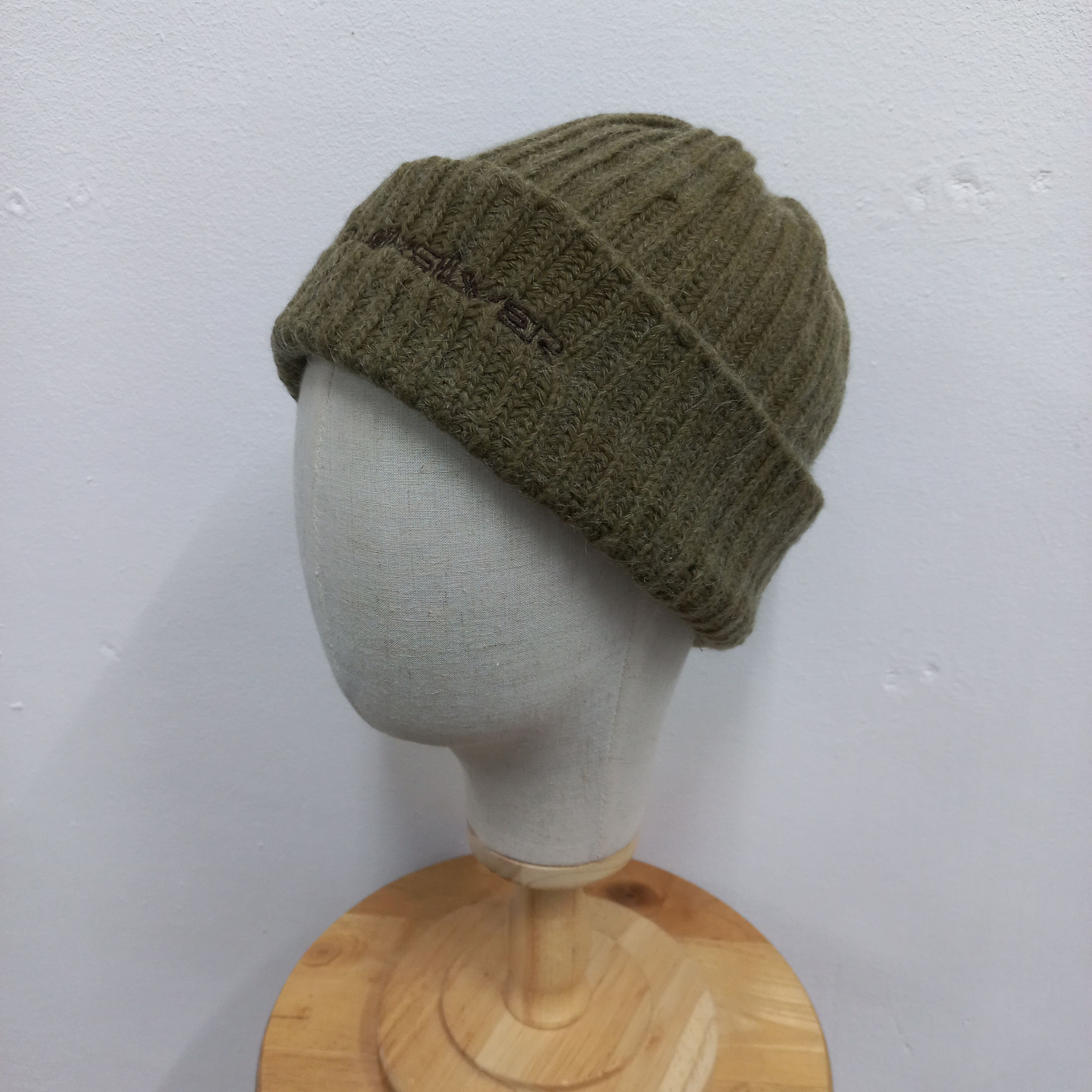 Quiksilver 🧊Vintage 90s quiksilver spellout beanie hat Size ONE SIZE - 2 Thumbnail