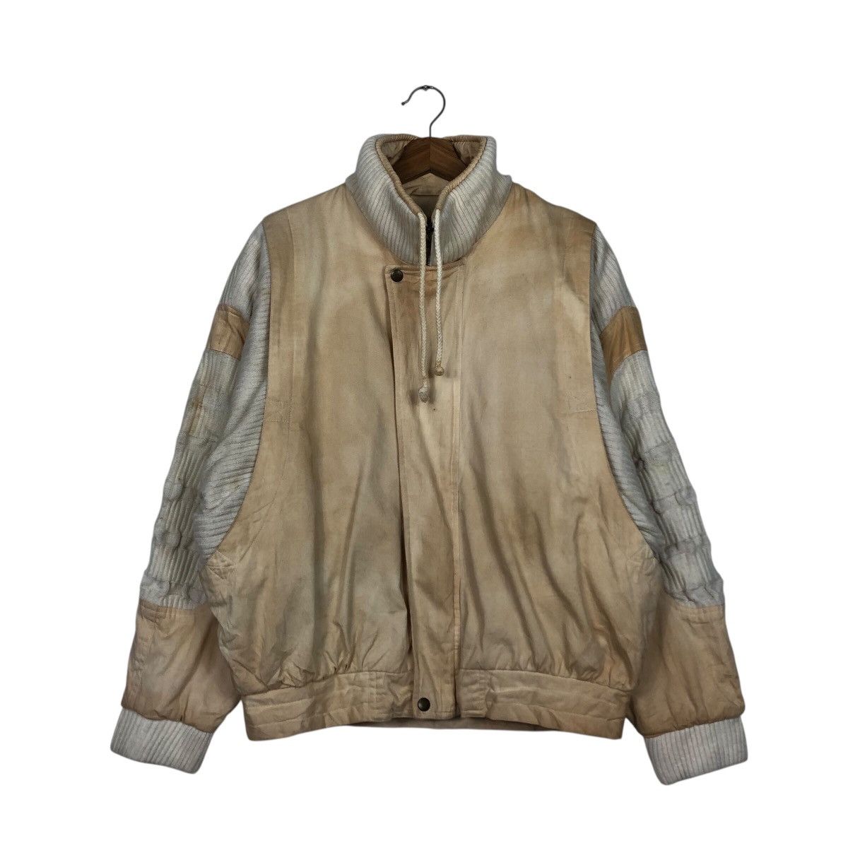 Japanese Brand 📌Vintage Bomber Bondage Design Pia Issey Miyake Size US M / EU 48-50 / 2 - 2 Thumbnail