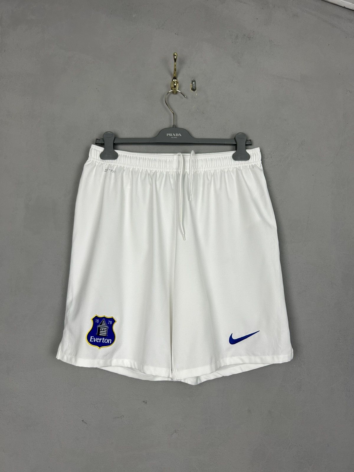Nike Everton Nike 2013/14 Home Football Soccer Short Size US 36 / EU 52 - 1 Thumbnail