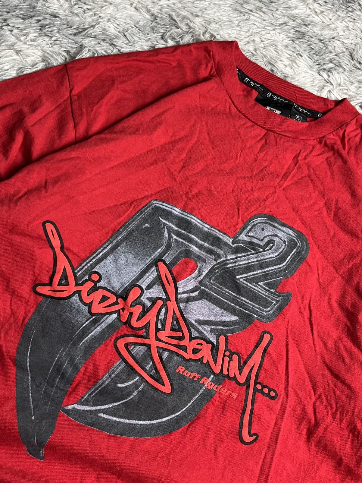 Ruff Ryders Vintage Ruff Ryder R2 DMX Shirt Hip Hop Long sleeve Size US XXL / EU 58 / 5 - 3 Thumbnail