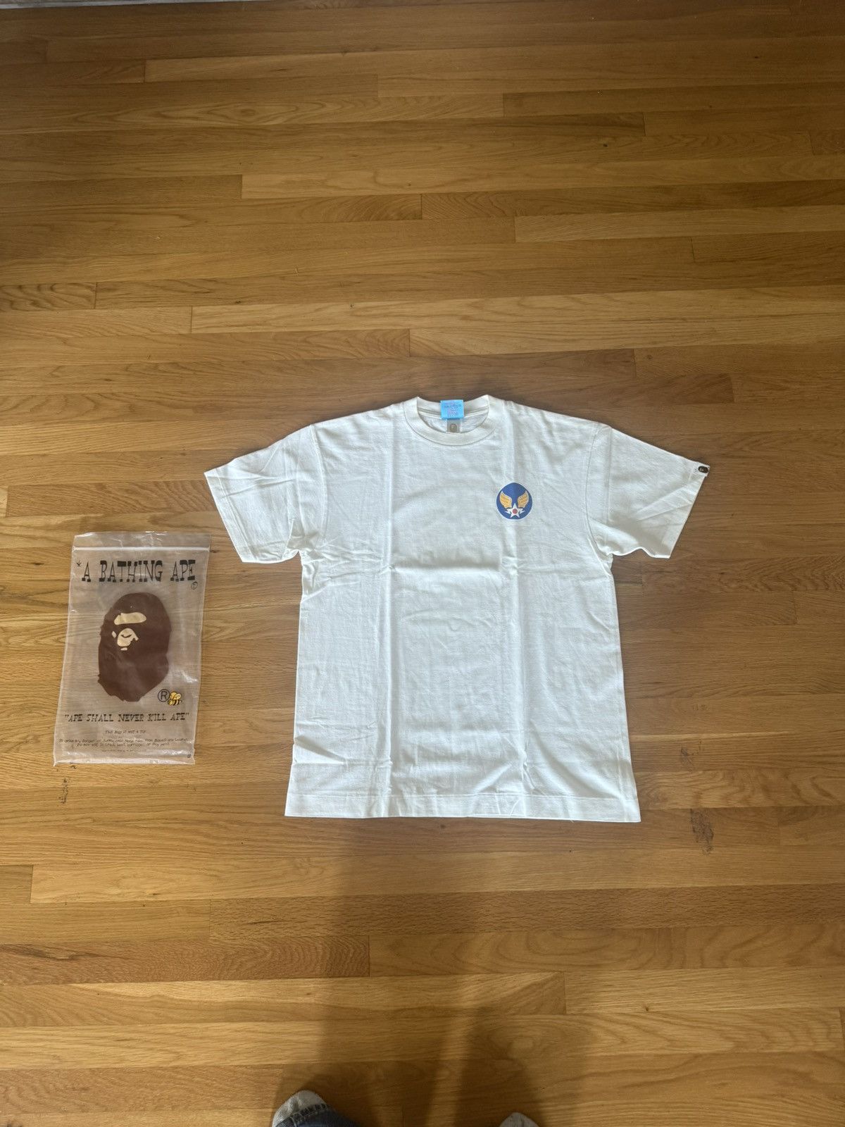 Bape 2000s Bape ASNKA backhit tee Size US L / EU 52-54 / 3 - 1 Thumbnail