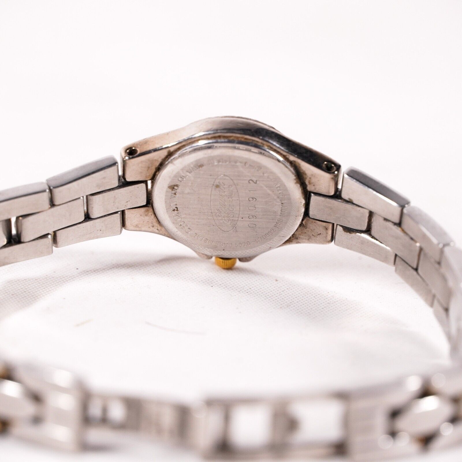 Citizen 3.75" Citizen Elegance Silver Gold Metal Wrist Watch Jewelry Size ONE SIZE - 8 Thumbnail