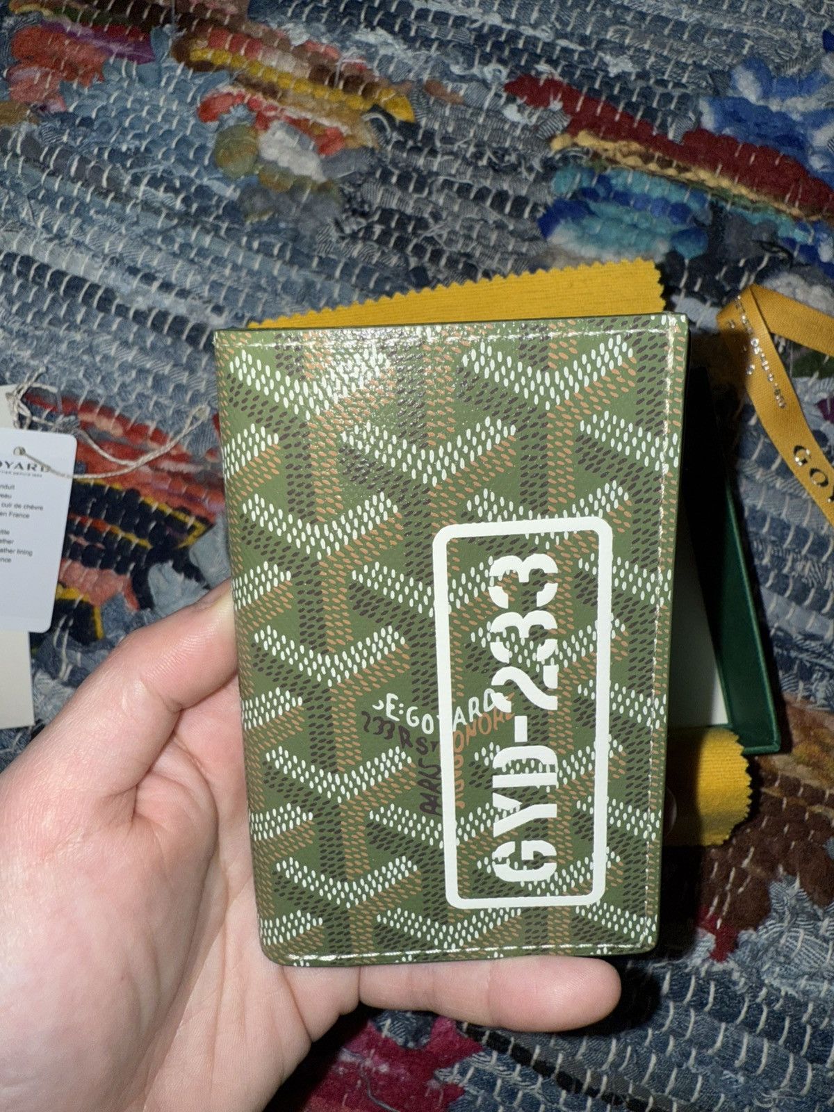 Goyard Brand new Goyard Saint Pierre - Wallet - Green Acres Size ONE SIZE - 5 Thumbnail