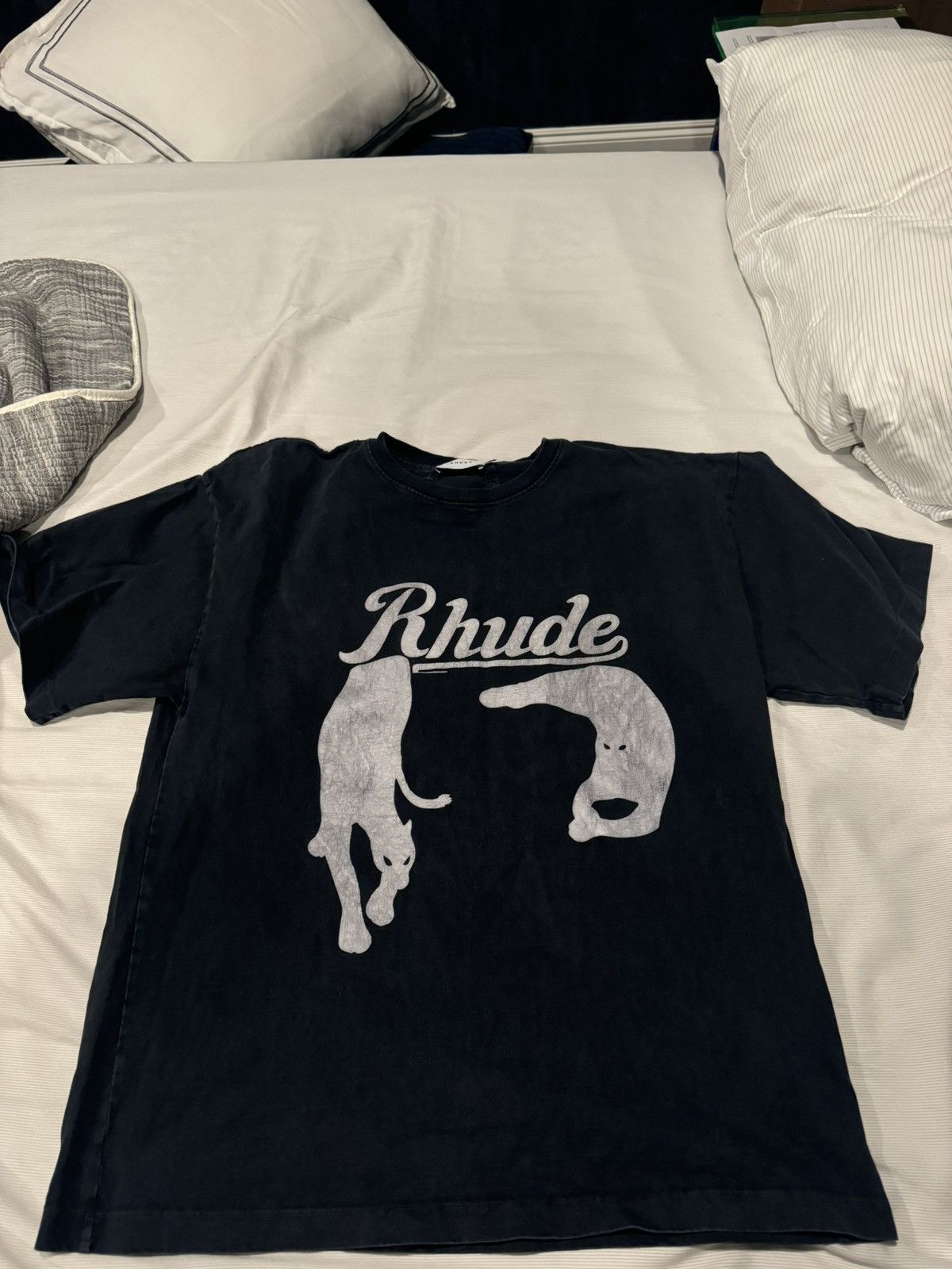 Rhude Navy blue Rhude shirt Size US M / EU 48-50 / 2 - 2 Thumbnail