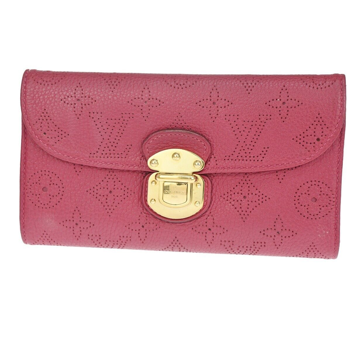 image of Louis Vuitton Amelia Wallet in Red, Women's