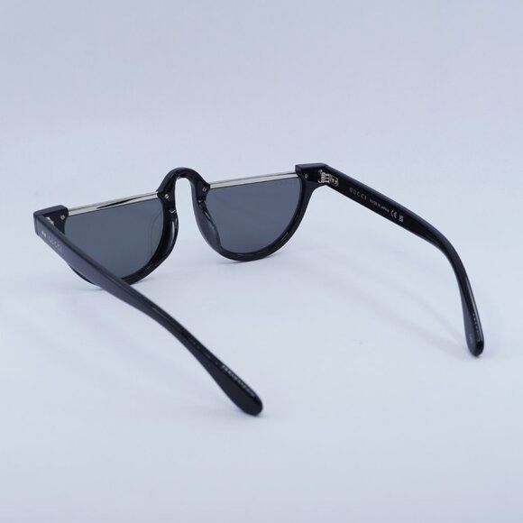 Gucci Gucci GG1368S 001 Sunglasses Black Oval Frame -Lowest Price! Size ONE SIZE - 6 Thumbnail