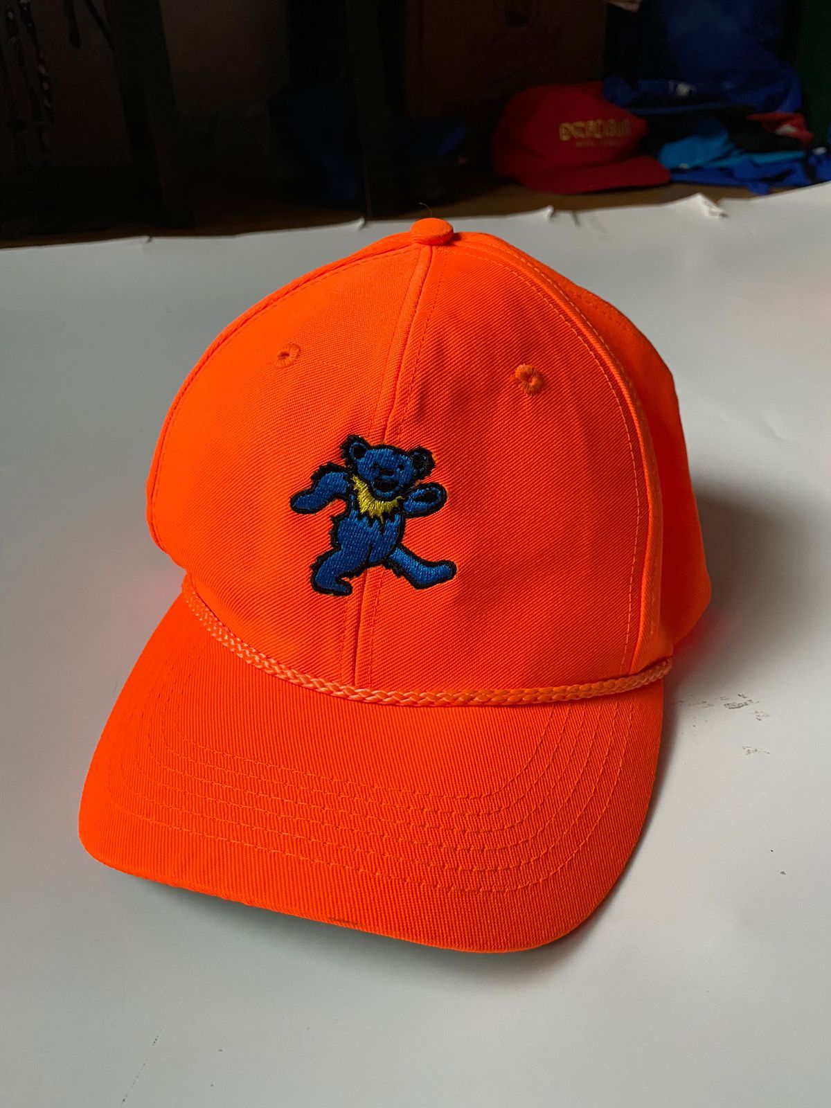 Grateful Dead Bear Vintage outlet 80s Embroidered Snapback Hat