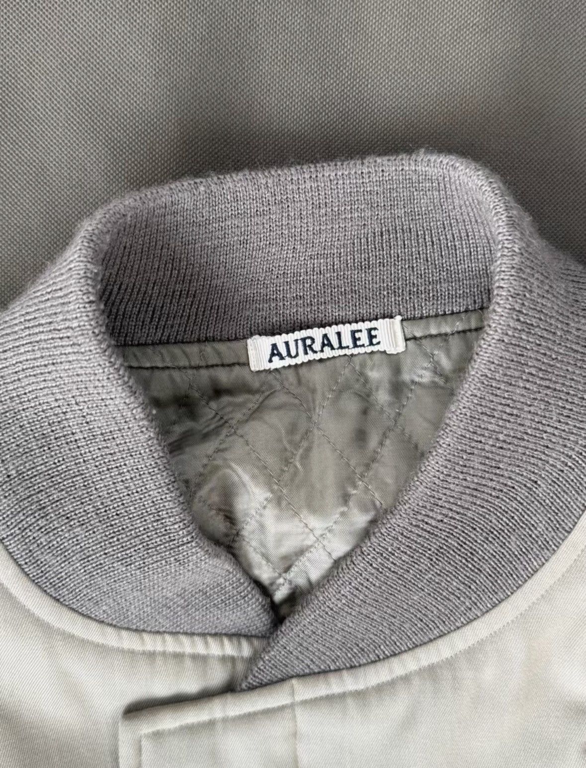 Auralee AURALEE Khaki Wool Padded Bomber Jacket sz JP 3 MSRP $1,130 Size US S / EU 44-46 / 1 - 5 Thumbnail