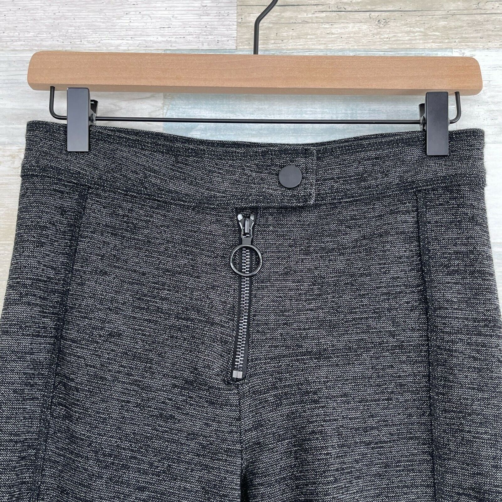 Lou & Grey Lou & Grey Apres Ski Pants Gray High Rise Crop Stretch Small Size 28" / US 6 / IT 42 - 2 Thumbnail