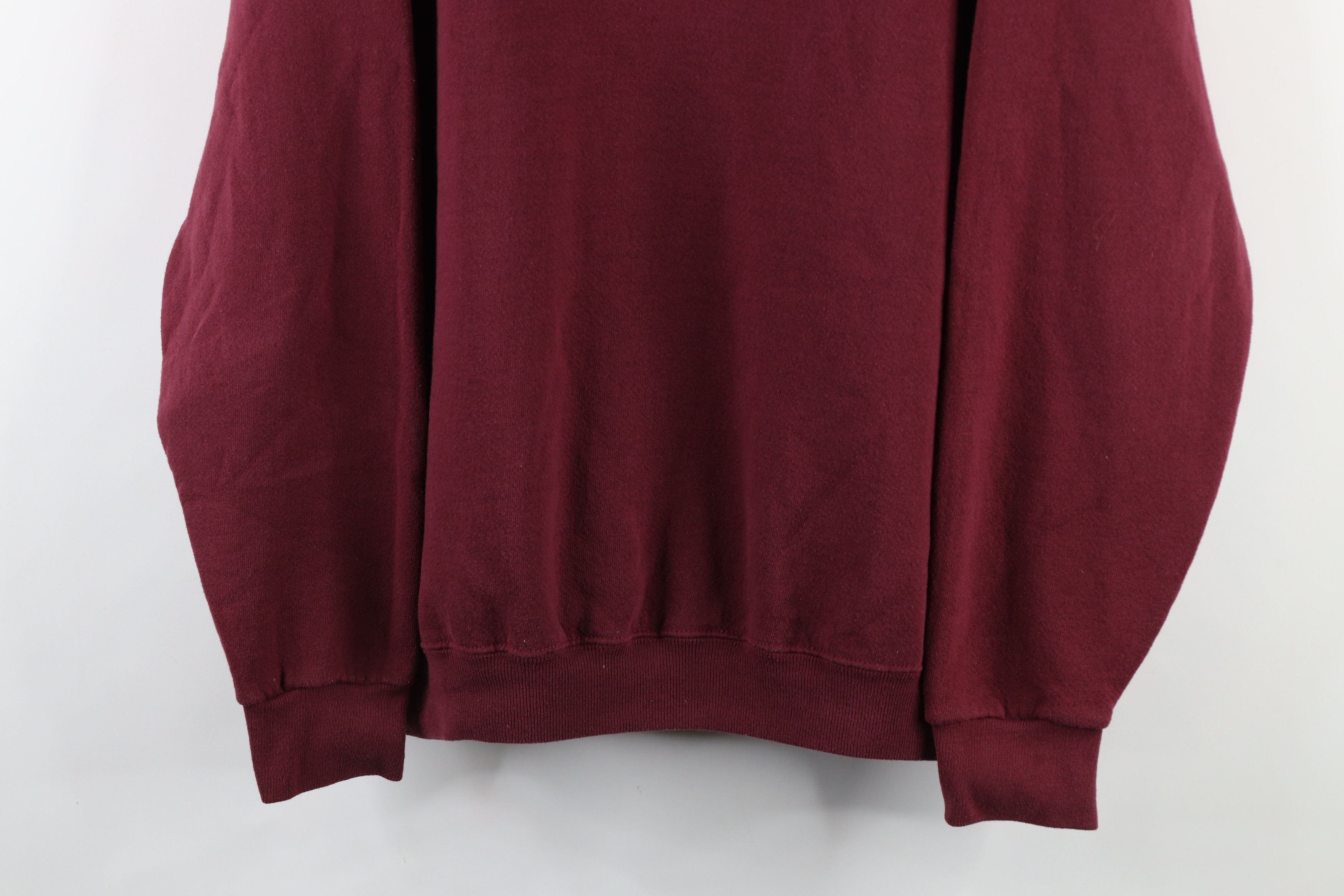 Vintage Vintage 90s USA Olympics Crewneck Sweatshirt Burgundy USA Size US XL / EU 56 / 4 - 3 Thumbnail