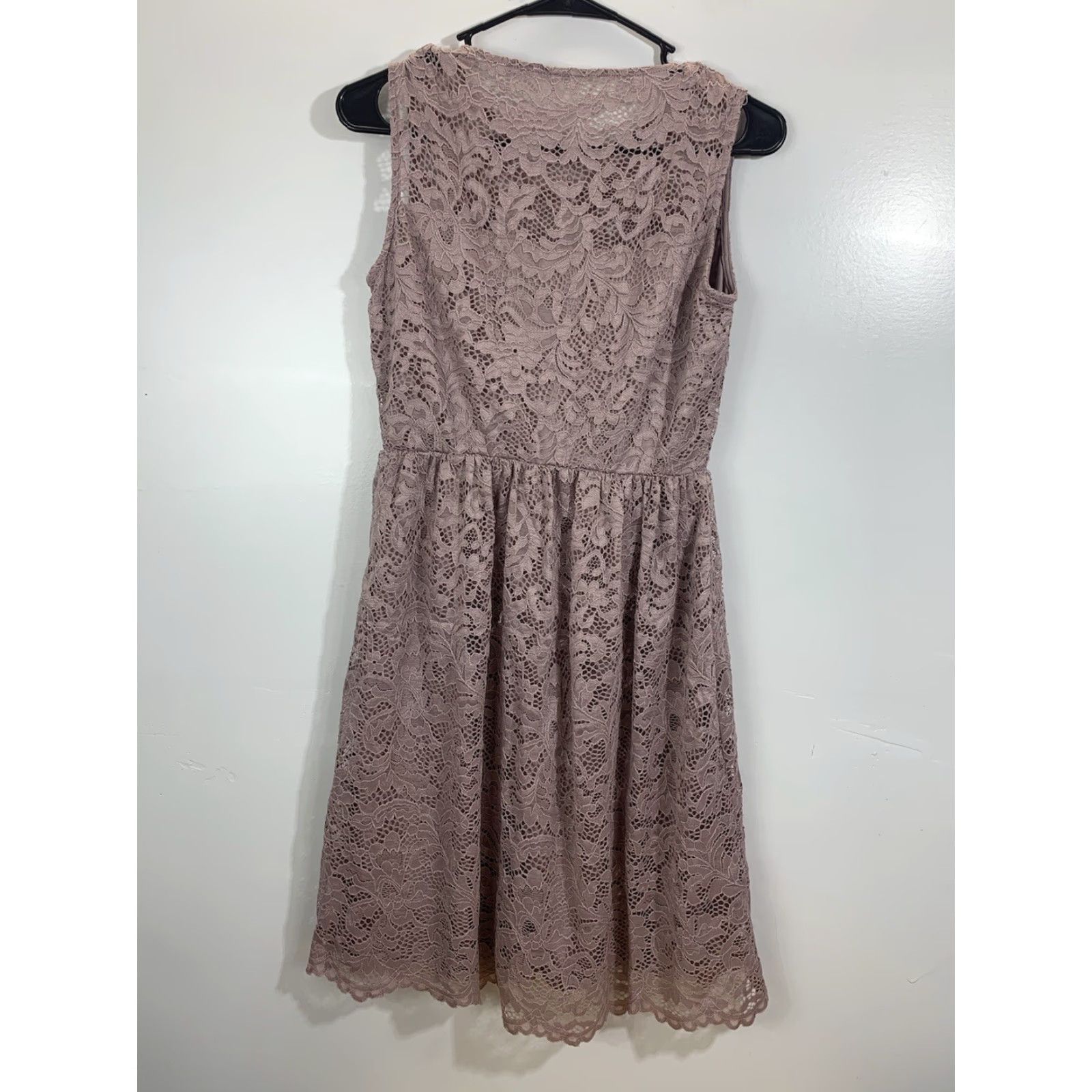 Vintage Candalite Dress Sleeveless Floral Purple M Women Short Pullover Casual Party/Cocktail Spring Summer Vintage No (adjusted) Size M / US 6-8 / IT 42-44 - 2 Thumbnail