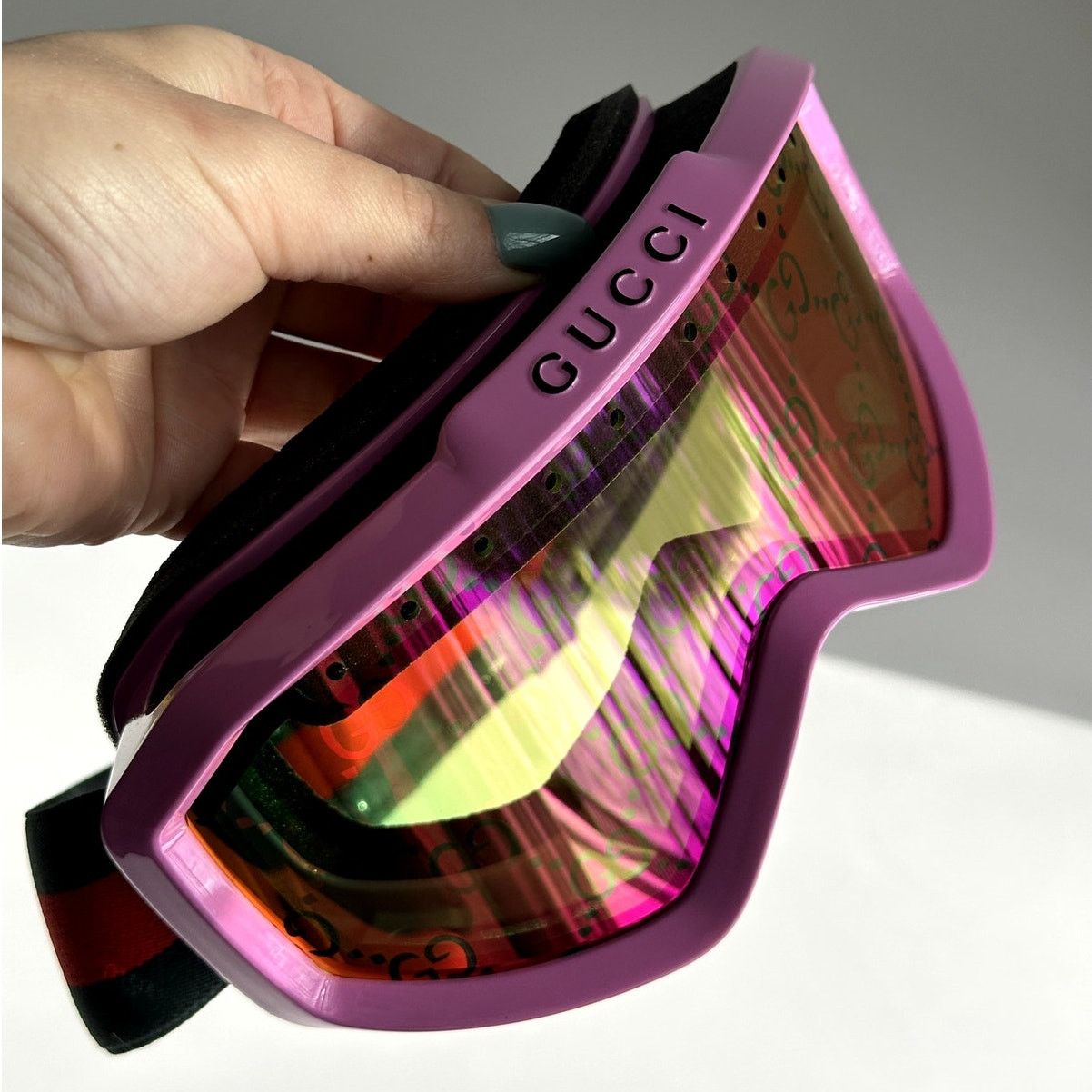 Gucci NEW Gucci SKI Mask ZEISS Lens GG1210S 004 Unisex Authentic Size ONE SIZE - 6 Thumbnail