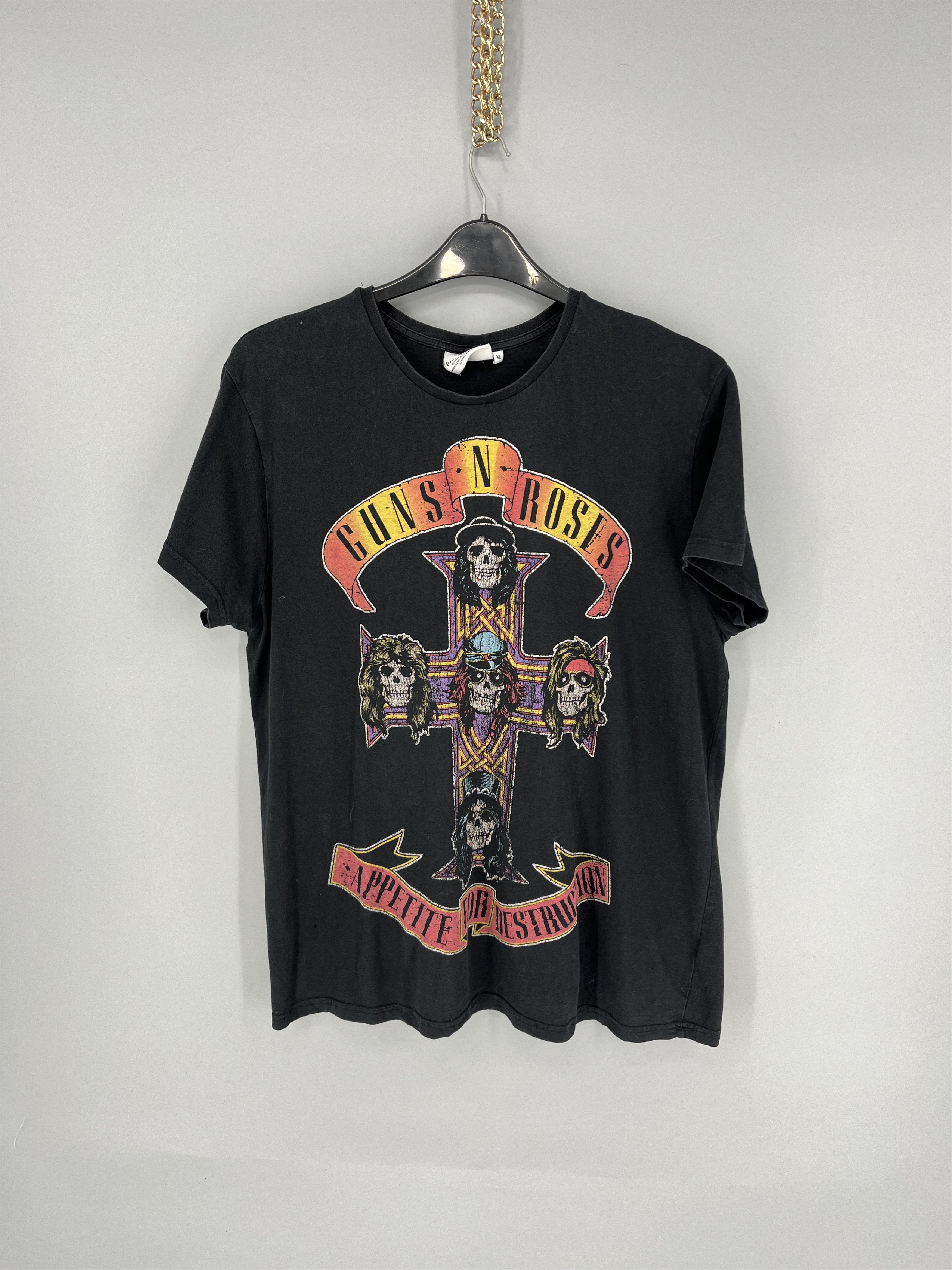 Band Tees Vintage Guns N’ Roses Appetite for Destruction Band T-Shirt Size US XL / EU 56 / 4 - 2 Thumbnail