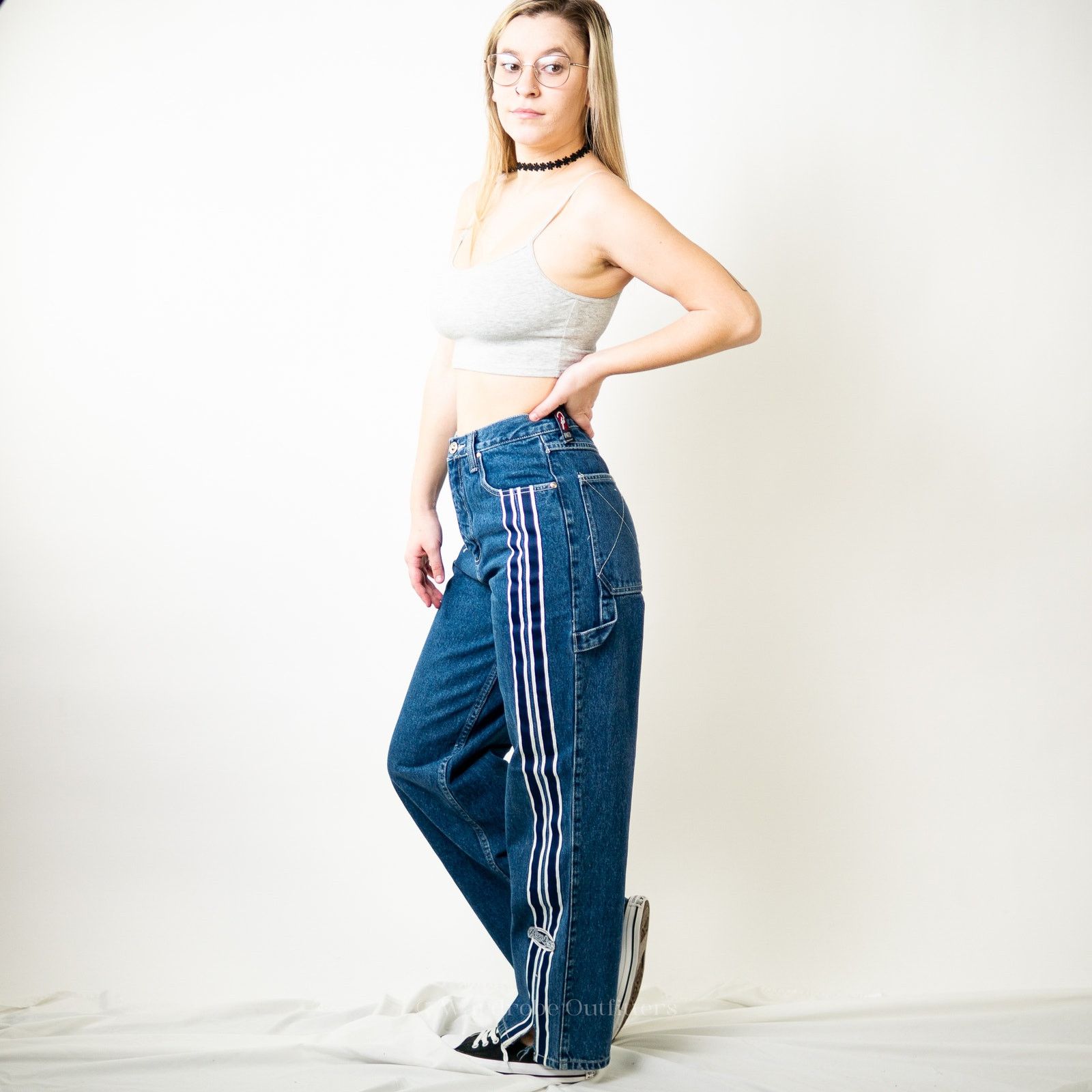 Vintage Rare Vintage 90s Paco Sport Baggy Jeans Size 28" / US 6 / IT 42 - 7 Thumbnail