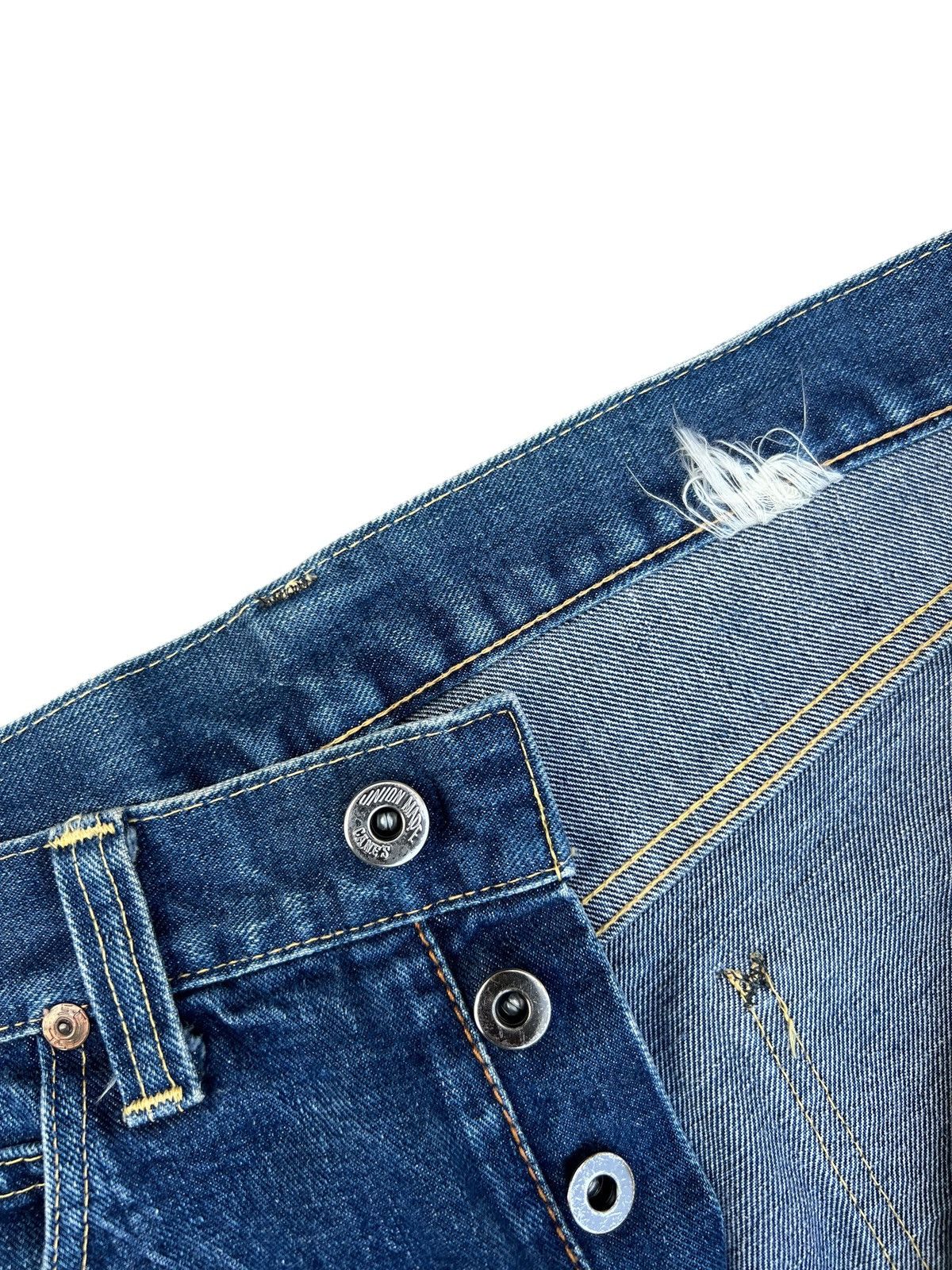 Sugar Cane Vintage Sugar Cane X Lee Fade Blue Denim Selvedge Jeans Size US 30 / EU 46 - 7 Thumbnail