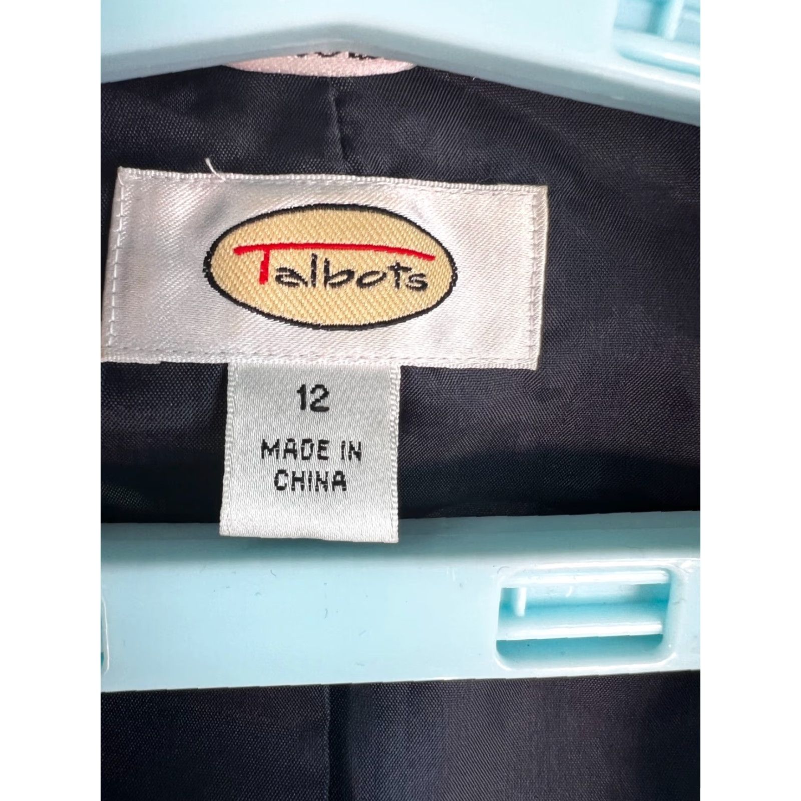 Talbots Talbots Gray One-Button Knotch Point Blazer Dress Jacket 12 Womens Suit Jacket Blazer 12 Gray Size XL / US 12-14 / IT 48-50 - 3 Thumbnail
