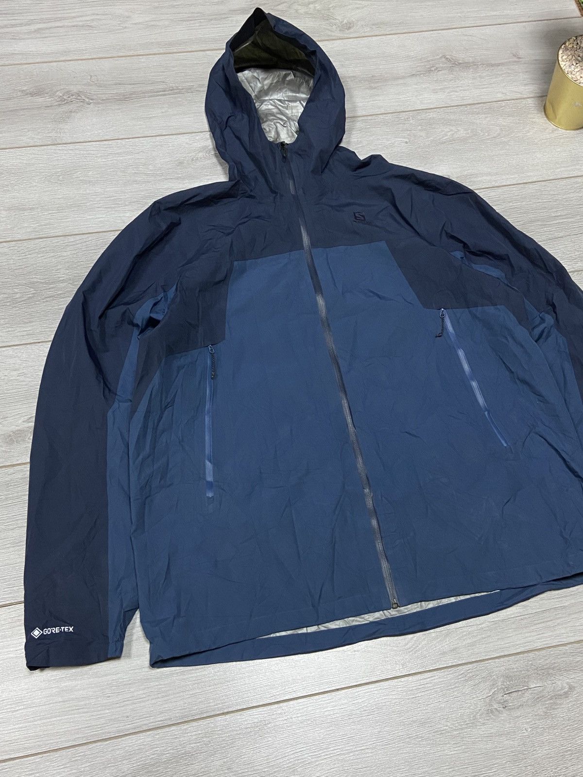Salomon Vintage Salomon Gore Tex Jacket zip waterproof Size US XXL / EU 58 / 5 - 3 Thumbnail