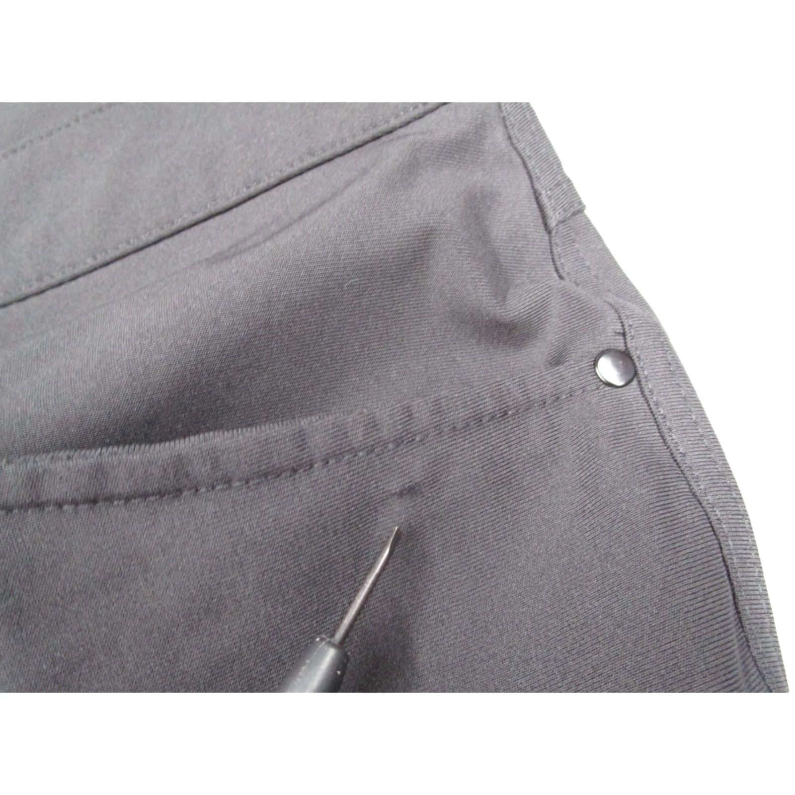 Lululemon Lululemon Mens Pants 38 Black ABC Classic 5 Pocket Stretch Chino Tapered Zip Fly Front Pockets Travel Golf Office Mens Size US 38 / EU 54 - 5 Thumbnail