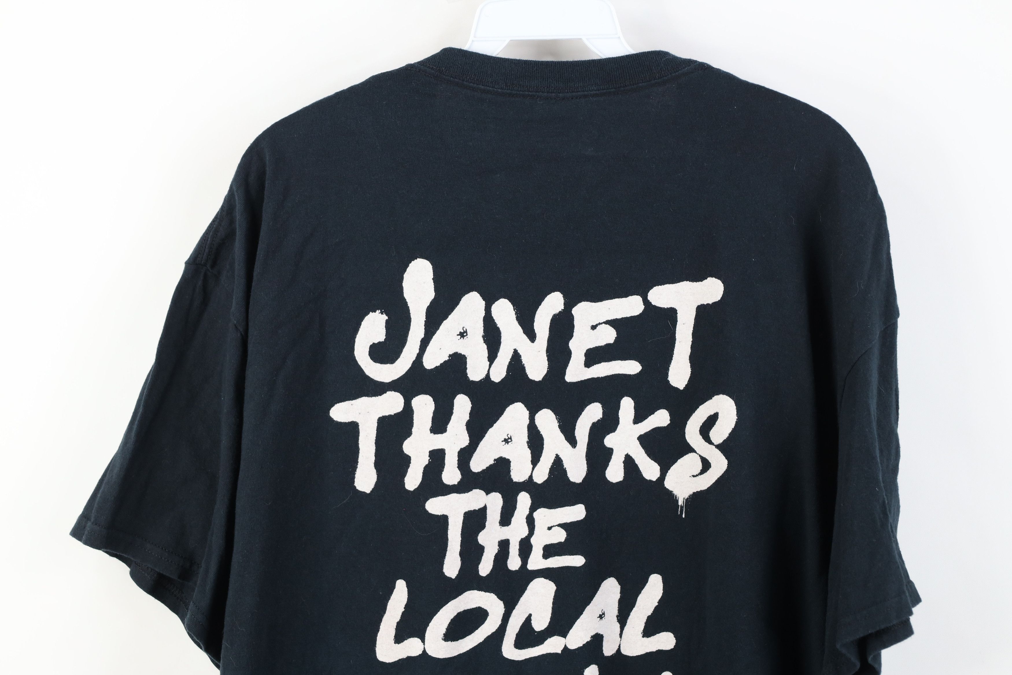 Vintage Vintage Y2K of the World Tour Janet Jackson Band T-Shirt Size US XL / EU 56 / 4 - 13 Thumbnail