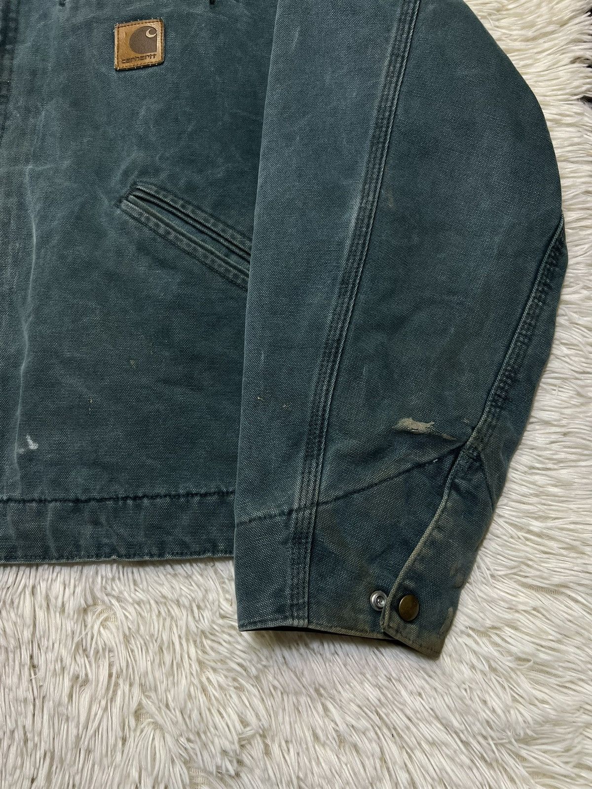 Carhartt 1998 Vintage Carhartt Detroit Jacket (VERY RARE 🔥) - J43 HTG Size US L / EU 52-54 / 3 - 5 Thumbnail