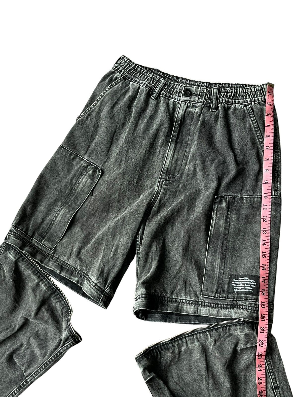 Undercover GU x Undercover Kosmik Noise 2Way Zip Baggy Cargo Pants Size US 32 / EU 48 - 10 Thumbnail