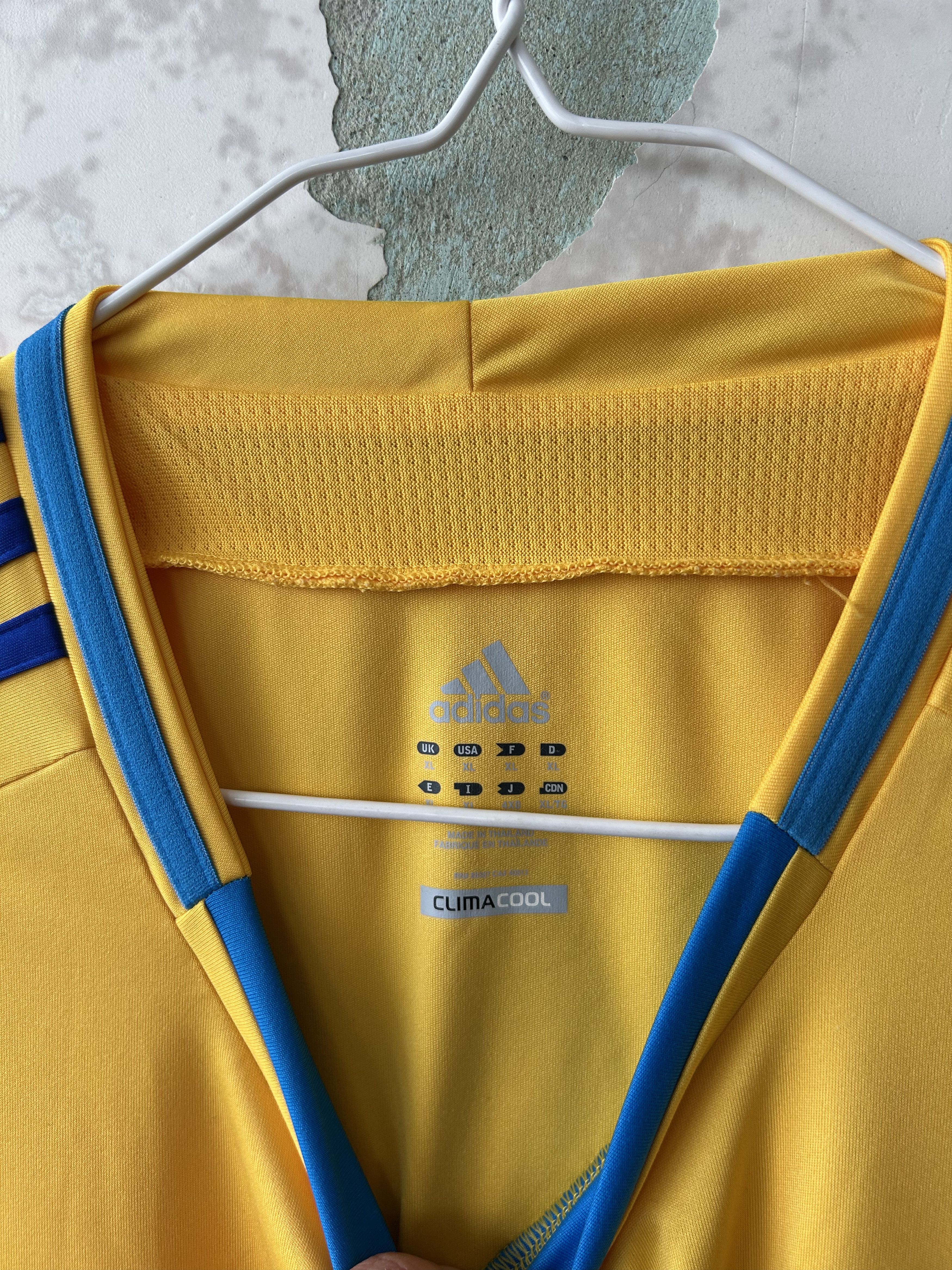 Adidas Ukraine National Football Soccer Team Jersey adidas size XL Size US XL / EU 56 / 4 - 2 Thumbnail