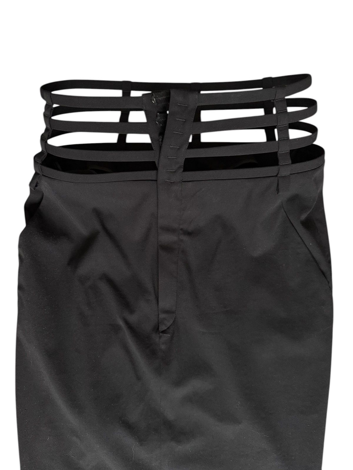 Jean Paul Gaultier Vintage Jean Paul Gaultier Cage Pencil Skirt Size 28" / US 6 / IT 42 - 4 Thumbnail