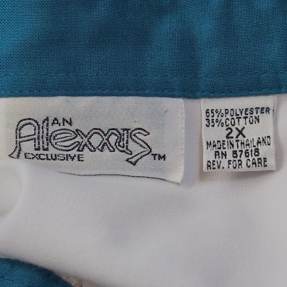 Designer Alexxus Exclusive Sz XXL White and Blue Polo Shirt Nautical Size US XXL / EU 58 / 5 - 5 Thumbnail