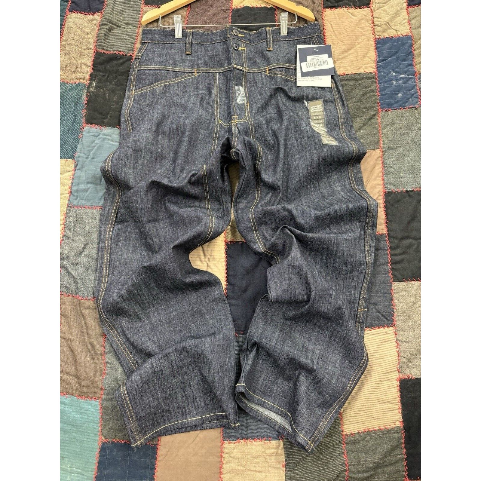 Vintage Deadstock 90s Baggy Marithe Francois Girbaud Men 33W X 30L Size US 33 - 1 Thumbnail