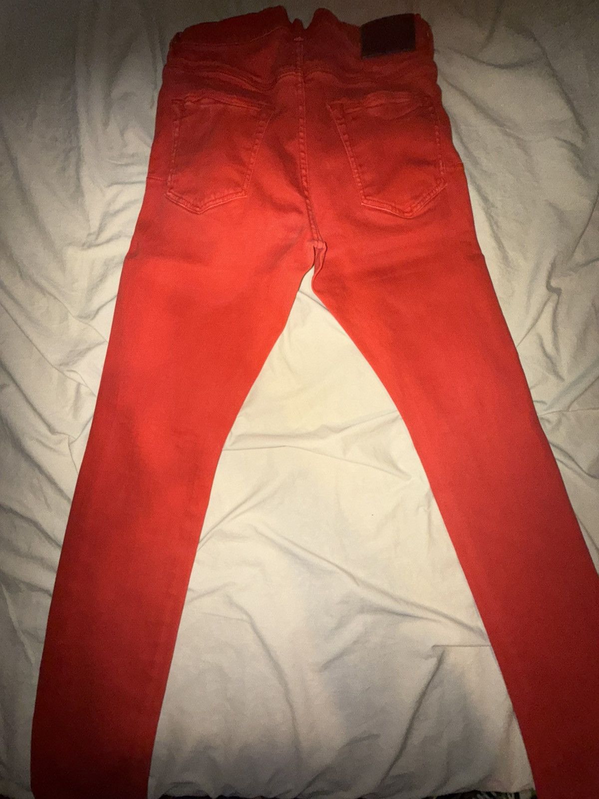 Purple Brand Size 31 Red & ripped purple jeans Size US 31 - 2 Thumbnail