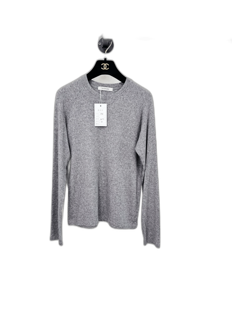 Balenciaga Long Sleeve Gray Top Size One Size Fits All Size ONE SIZE - 1 Thumbnail