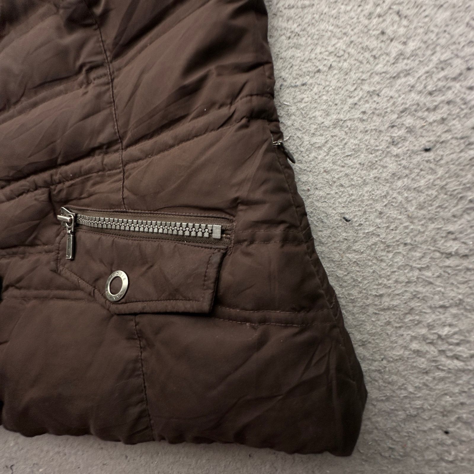 Eddie Bauer Eddie Bauer Goose Down Brown Vest Womens XL Zip Jacket 700 Size XL / US 12-14 / IT 48-50 - 11 Thumbnail