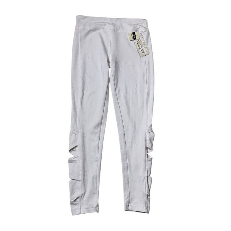 Other French Laundry Women's Sz Small Leggings White Yoga Pants Size 24" / US 00 / IT 34 - 9 Thumbnail