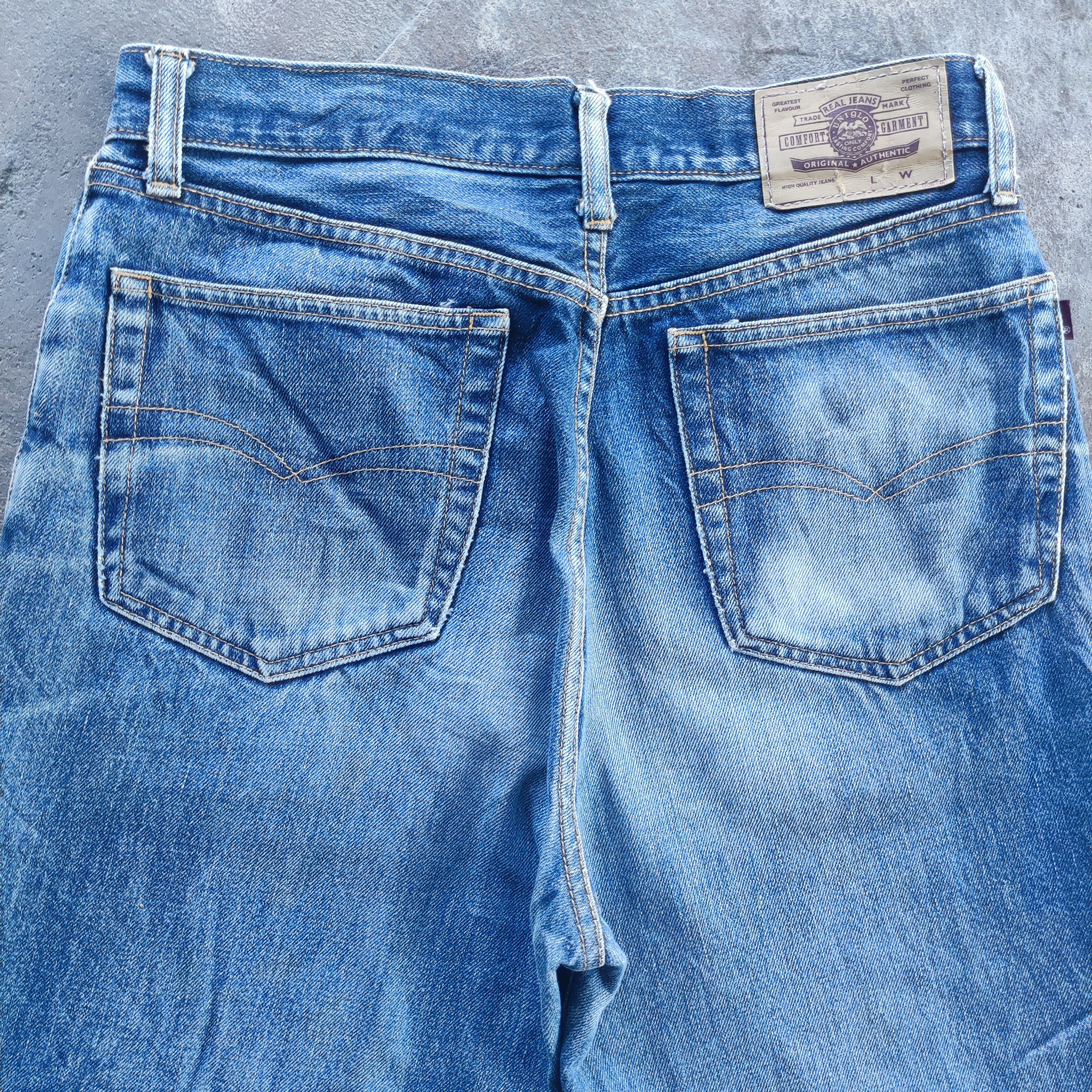 Japanese Brand Vintage Japanese Brand Buggy Jeans Ripped Faded Pants Size US 30 / EU 46 - 10 Thumbnail