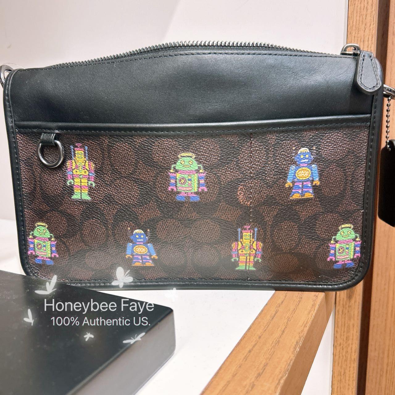 Coach Cosmic Coach Heritage Convertible Crossbody With Robot CW341 Size ONE SIZE - 4 Thumbnail