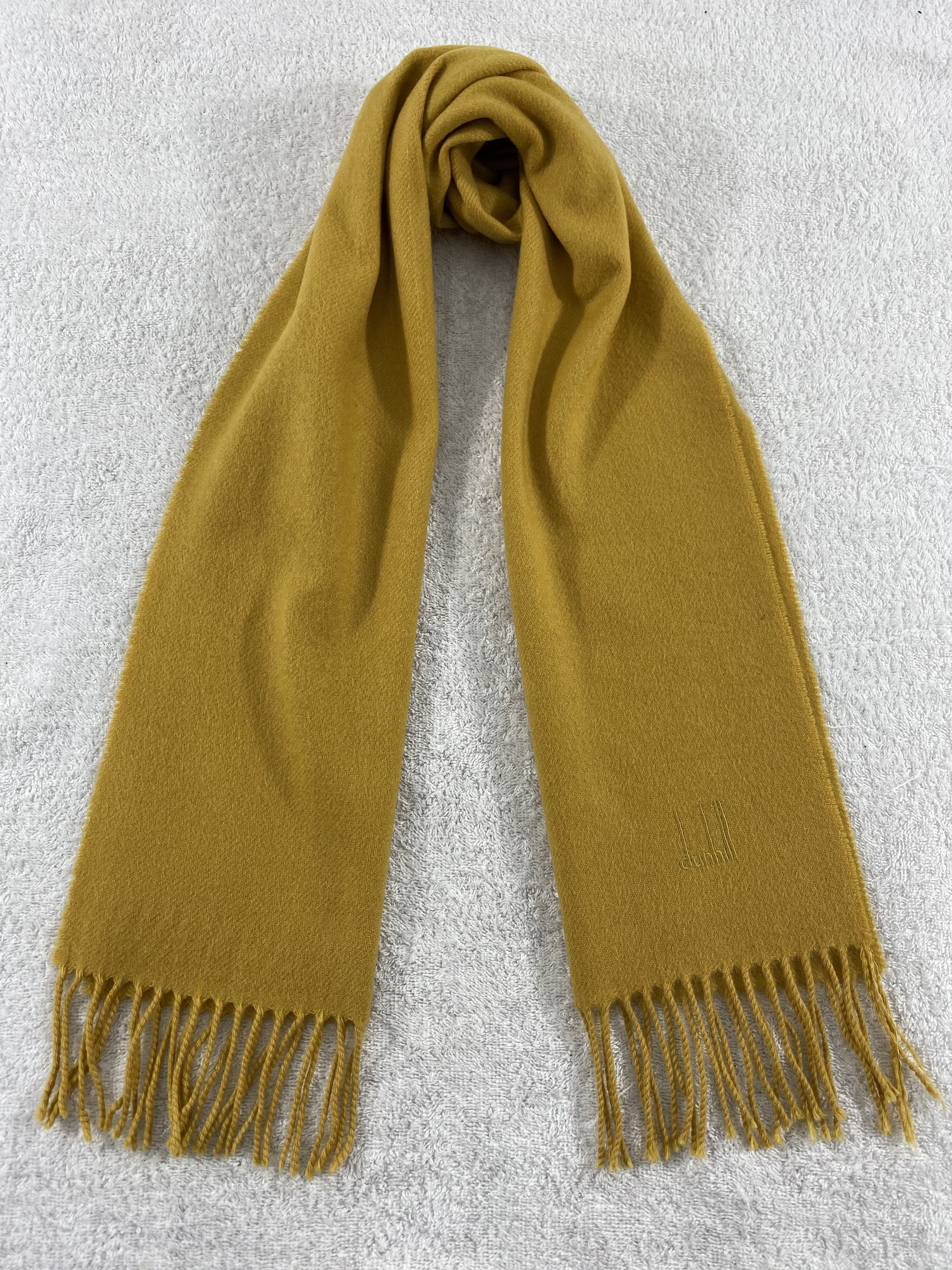 Alfred Dunhill × Vintage Alfred Dunhill Scarf / Muffler / Neckwear - WW1702 Size ONE SIZE - 1 Thumbnail