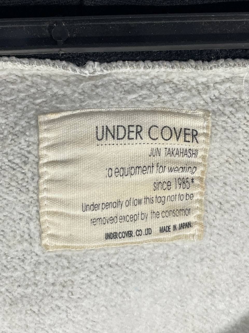 Undercover Vintage Undercover jun takahashi japanese brand punk hoodieM Size US M / EU 48-50 / 2 - 6 Thumbnail