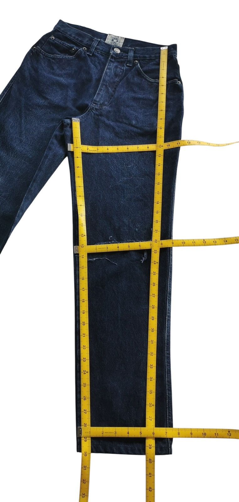 Iceberg Vintage 90s Iceberg Jeans Embroidery Batman Logo Back Pocket Size US 27 - 9 Thumbnail