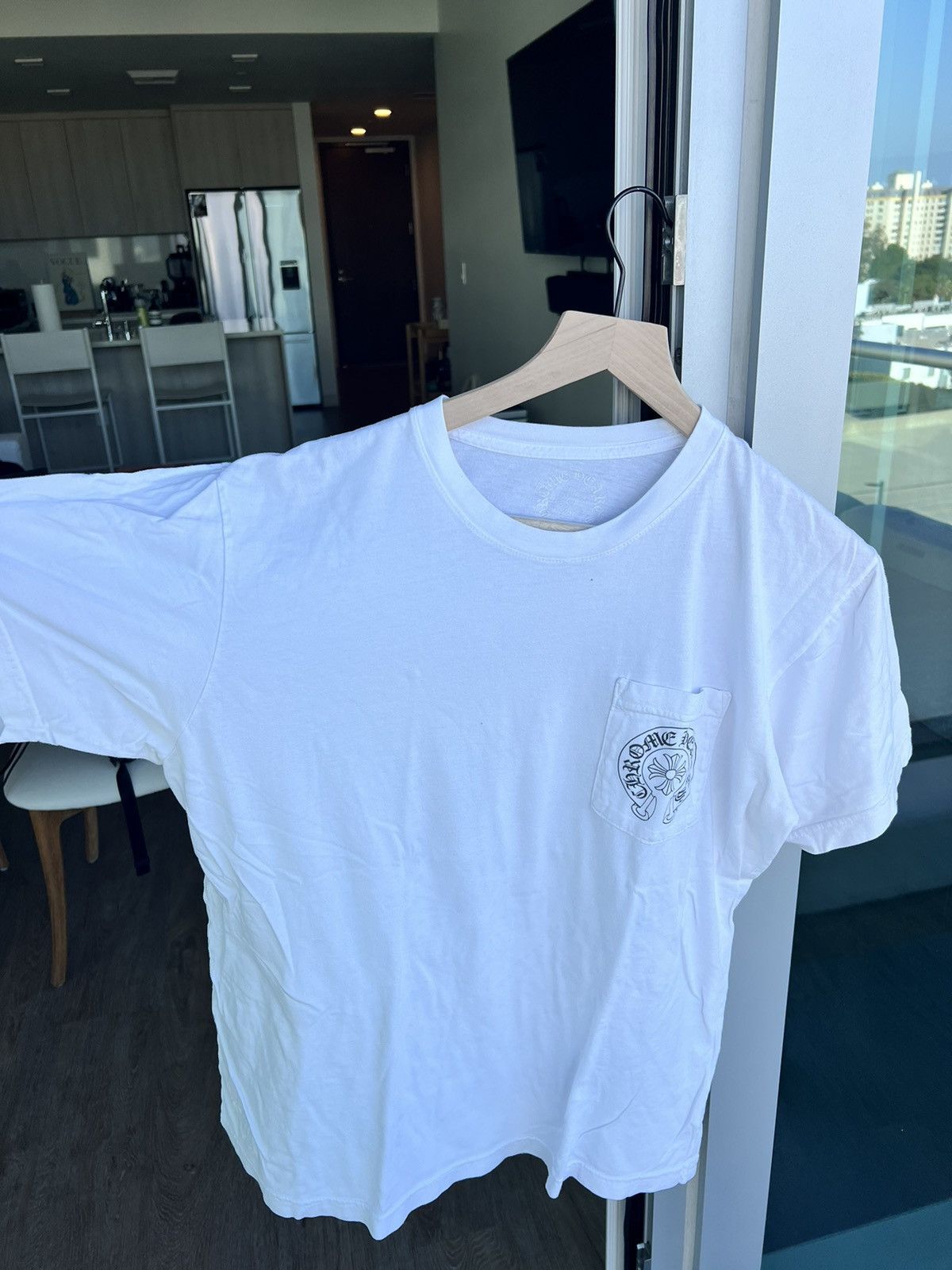 Chrome Hearts Chrome Hearts Malibu White T-Shirt Size L