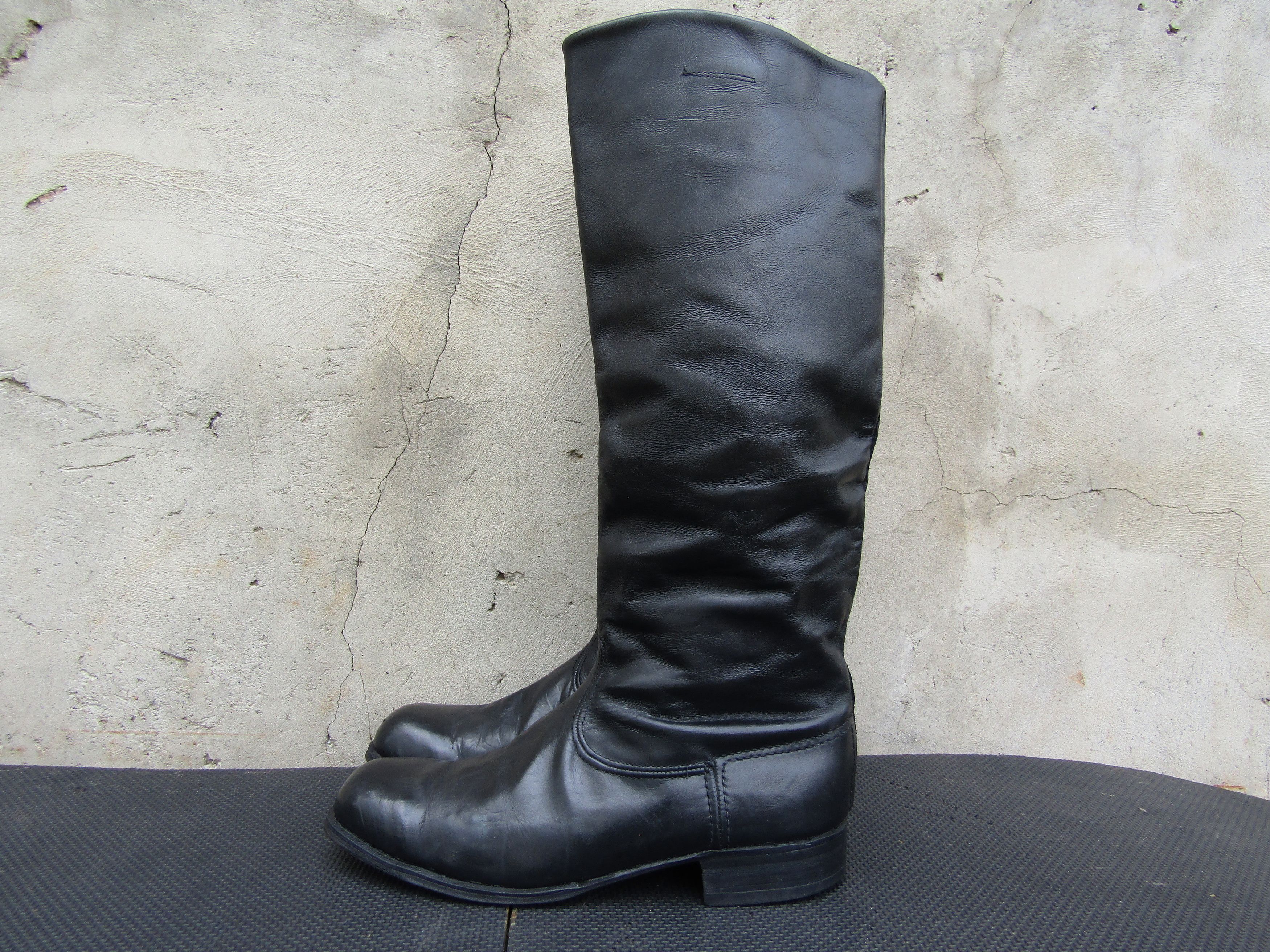 Vintage Vintage Army Tall Riding Jack Calvary Western Biker Patrol Size US 9 / EU 42 - 9 Thumbnail