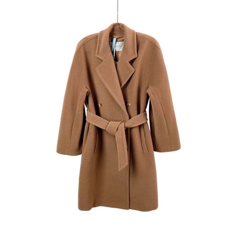 Max Mara Max Mara Classic Short 101801 Camel Coat Size XS / US 0-2 / IT 36-38 - 1 Thumbnail