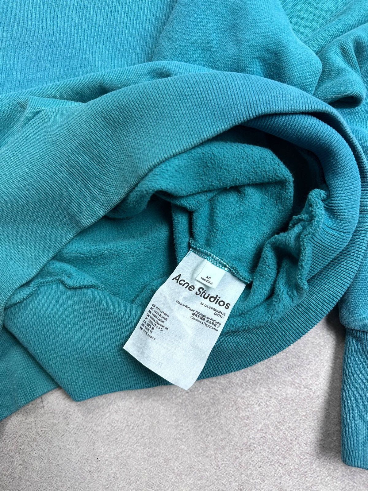 Acne Studios Acne Studios Patch Face Sweatshirt XS Size US XS / EU 42 / 0 - 9 Thumbnail