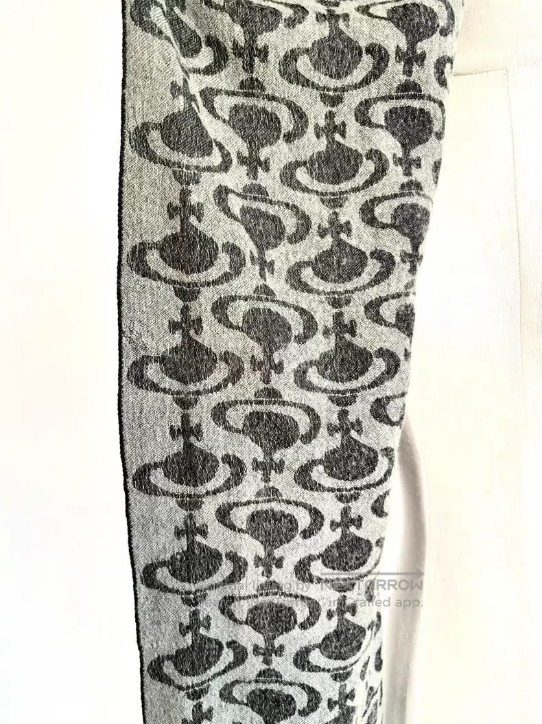 Vivienne Westwood Vivienne Westwood Grey Double-Sided Full Print Saturn Scar Size ONE SIZE - 9 Thumbnail